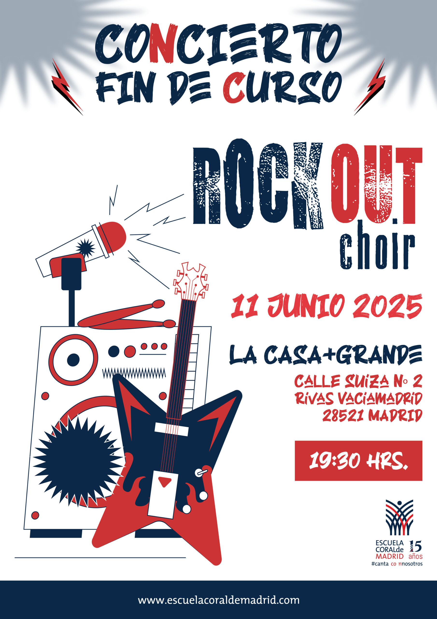 Madrid Rock Out Choir Fin de Curso